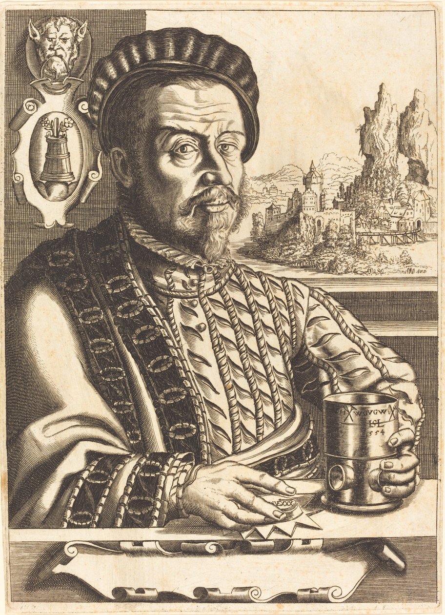 أولريش شفايجر ، 1554. بواسطة هانز سيبالد لوتنساك