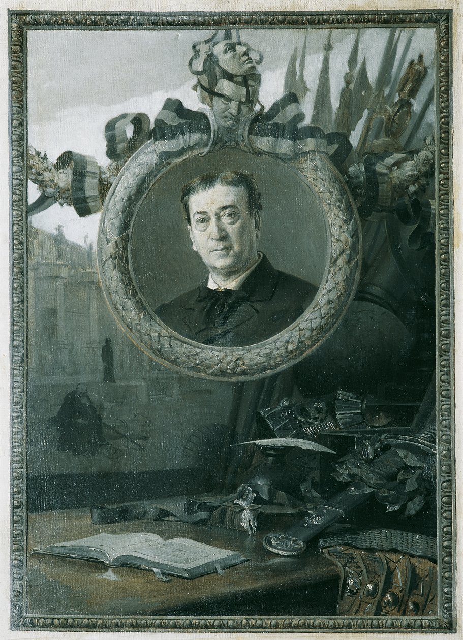 الممثل Adolf von Sonnenthal بواسطة معبد هانز