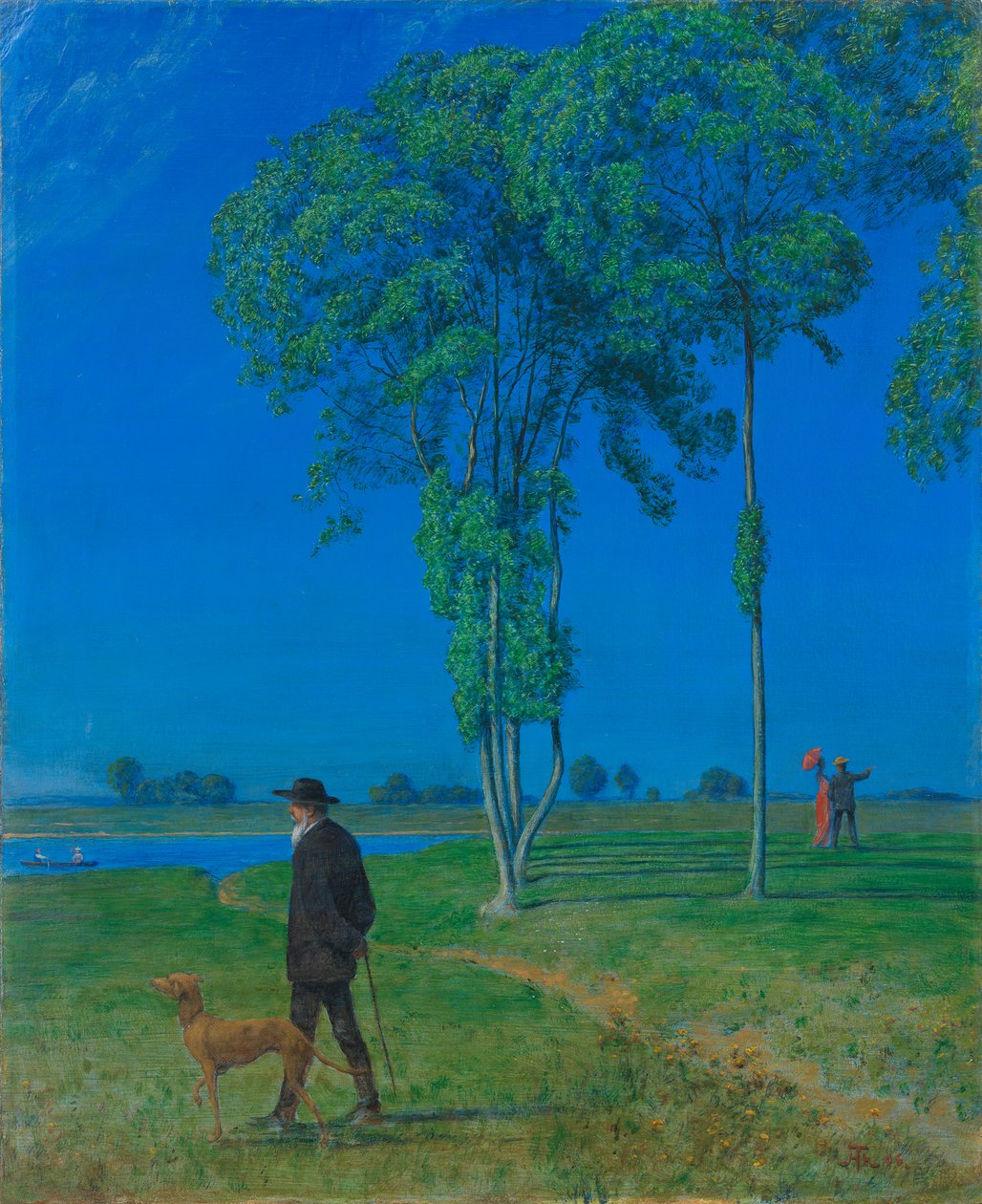 الوحدة ، 1906. بواسطة هانز توما
