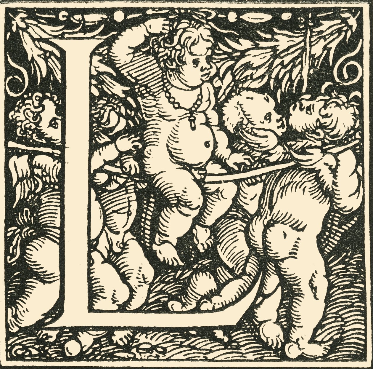 لام - الأبجدية هانز Weiditz ، c1520-1521 ، 1908. بواسطة هانز ويديتز