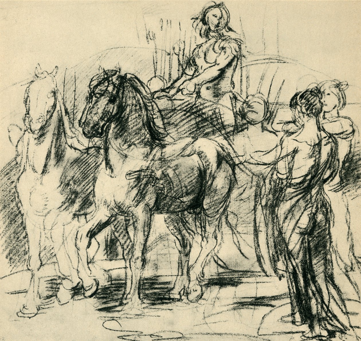 عربة ، c1880 ، 1943. بواسطة هانز فون ماريس