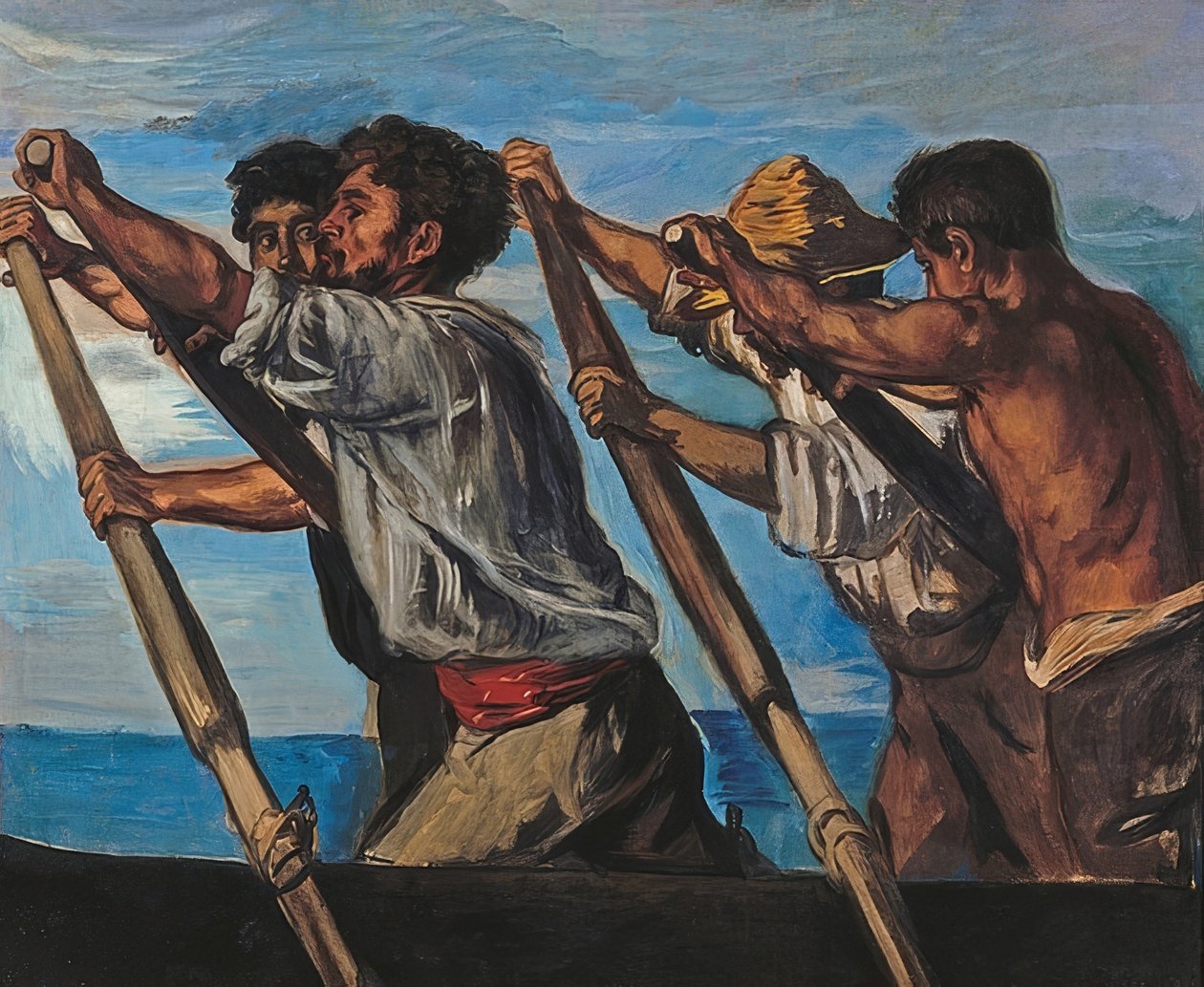 المجعدون. 1873 بواسطة هانز فون ماريس