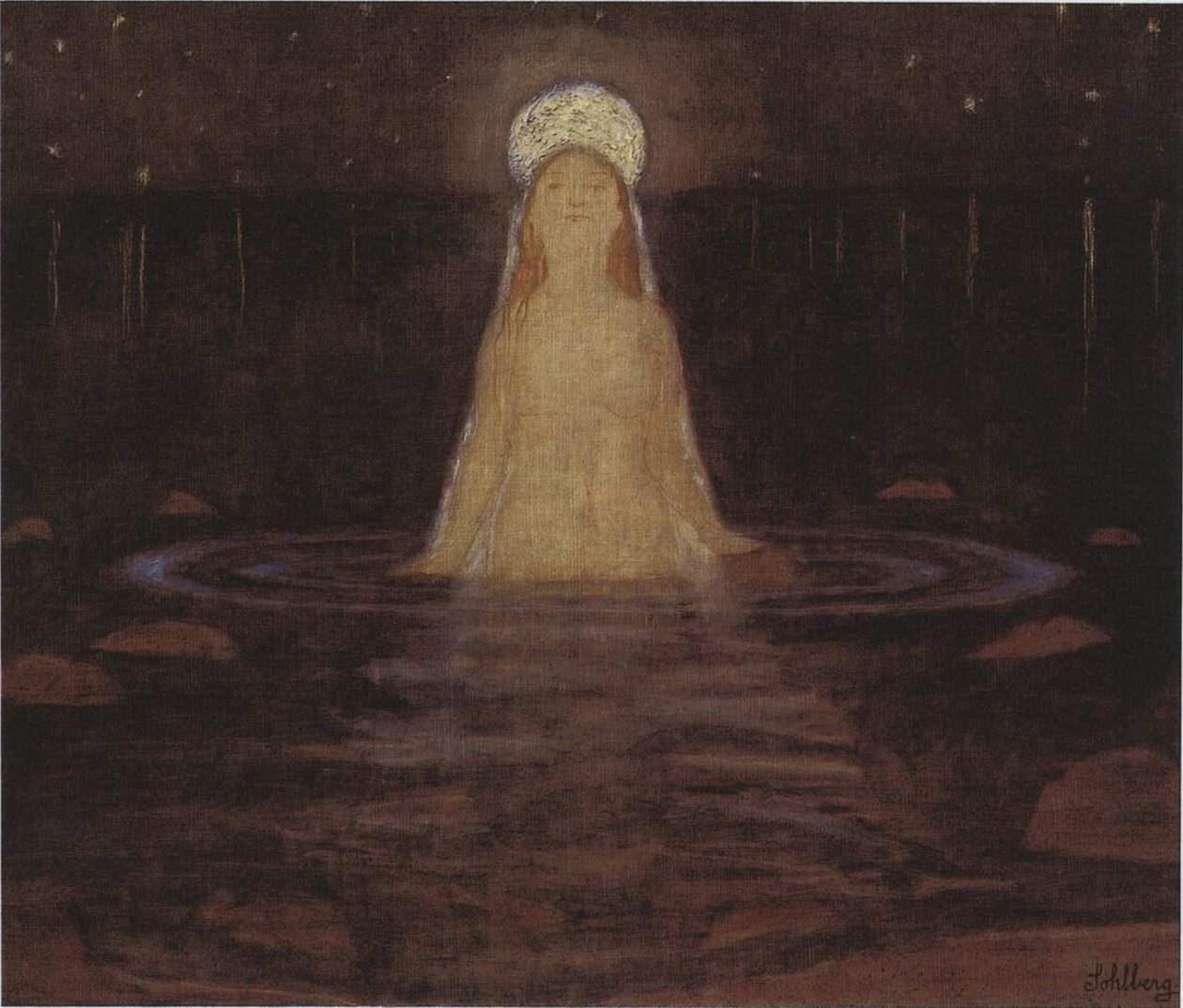 حورية البحر ، 1897. بواسطة هارولد أوسكار سوهلبيرج