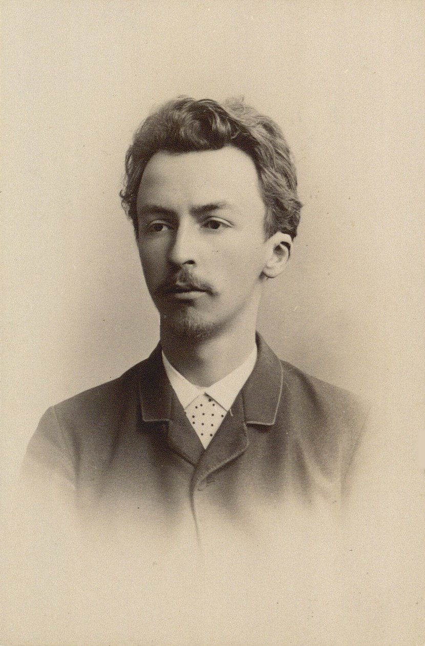 صورة لفيلهيلم هامرشوي 1864-1916 ، 1889. بواسطة هارالد ريس