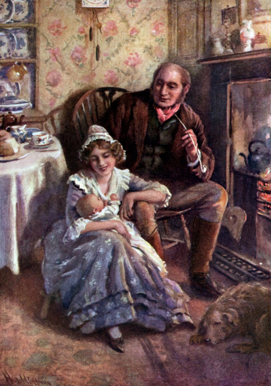 تشارلز ديكنز "The Cricket on the Hearth" بواسطة هارولد كبينج