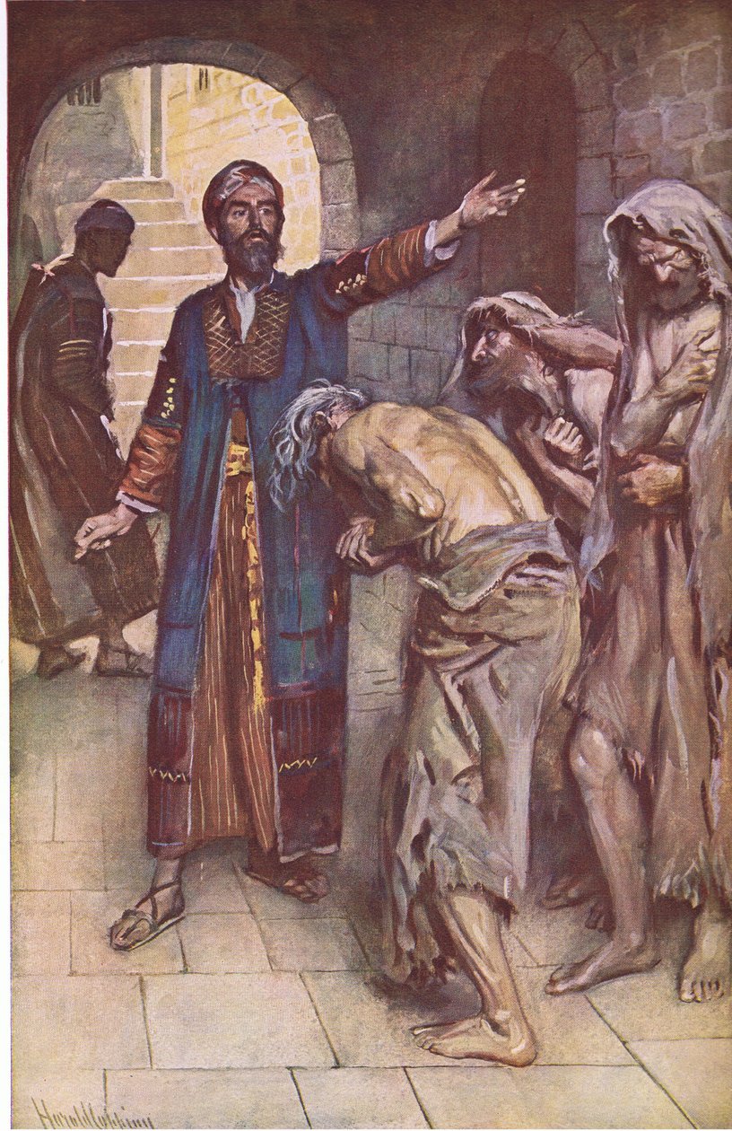 إشعياء والرسل ، توضيح من الصور التي تعلم سلسلة التاج ، 1920 بواسطة هارولد كبينج