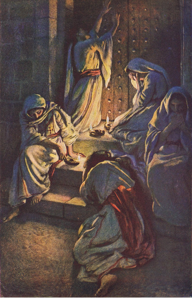 العذارى الأحمق ، توضيح من هارولد كوبينغ بيكتشرز: سلسلة التاج ، 1920s بواسطة هارولد كبينج