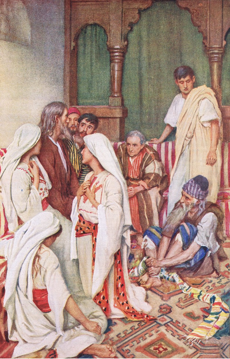 الوعظ بأجابوس ، توضيح من هارولد كبتينغ صور: سلسلة التاج ، حوالي 1920s بواسطة هارولد كبينج