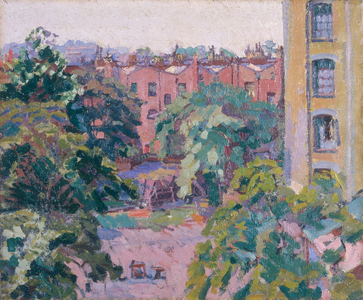 "Mornington Crescent" ، c1912 بواسطة هارولد جيلمان