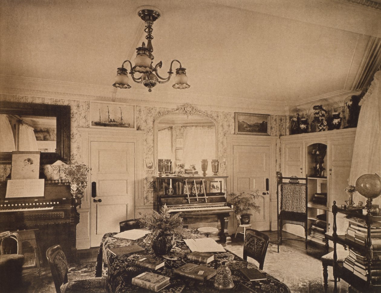 The Schoolroom ، Wickham Hall ، Kent ، 1897 بواسطة هارولد بالمر