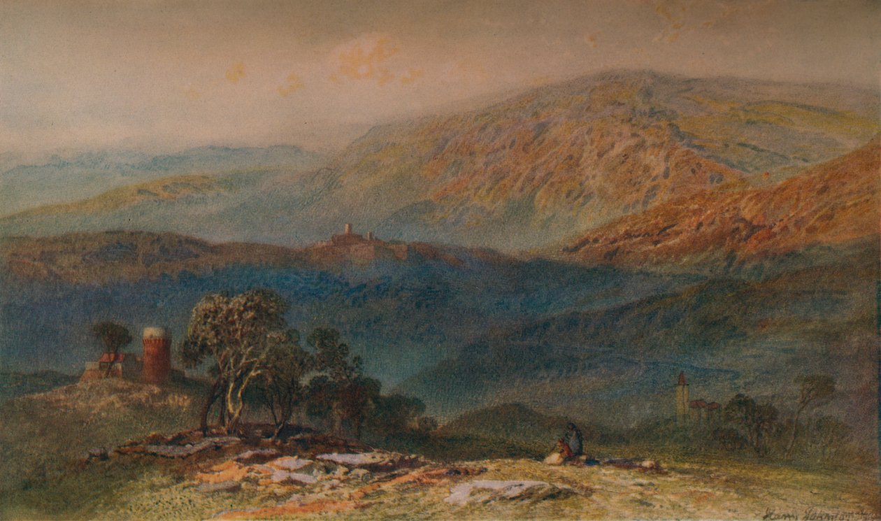 بالقرب من Pontremoli ، c1863 بواسطة هاري جون جونسون
