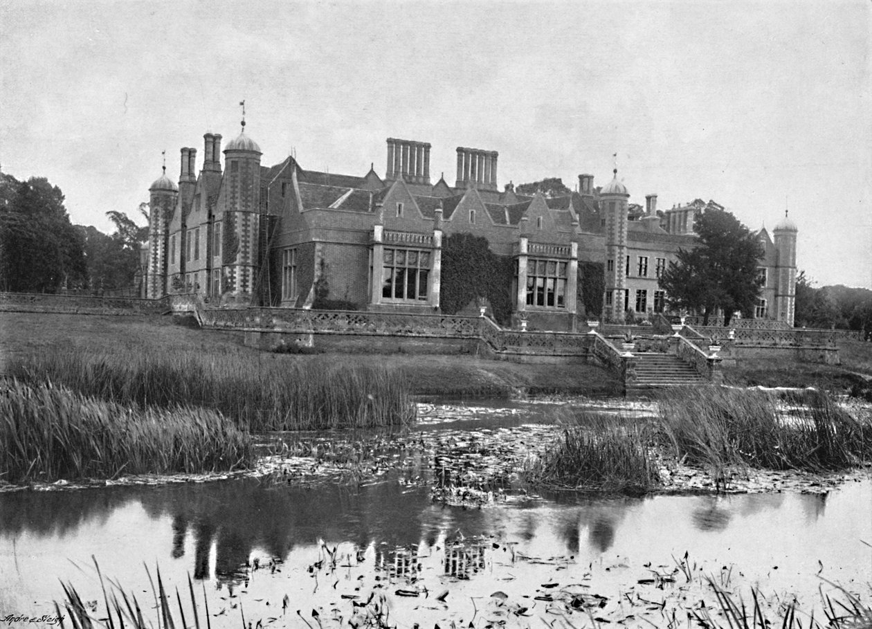 قاعة Charlecote ، c1896 بواسطة هارفي بارتون
