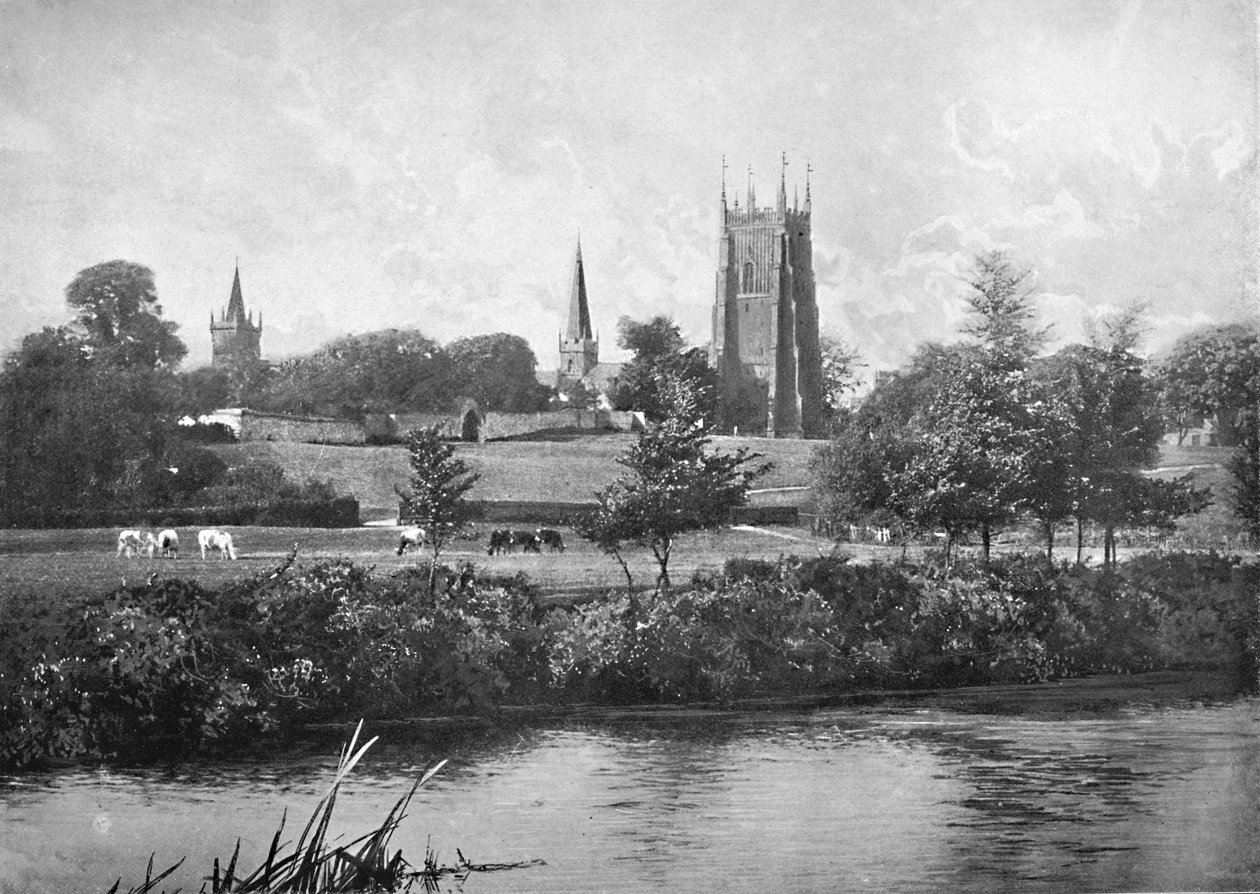 Evesham ، c1896 بواسطة هارفي بارتون
