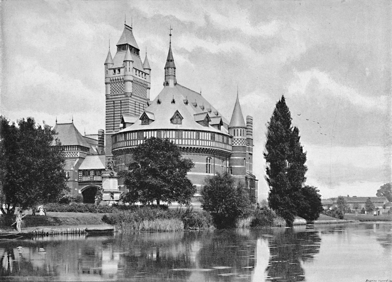 نصب شكسبير التذكاري ، ستراتفورد أون آفون ، c1896 بواسطة هارفي بارتون