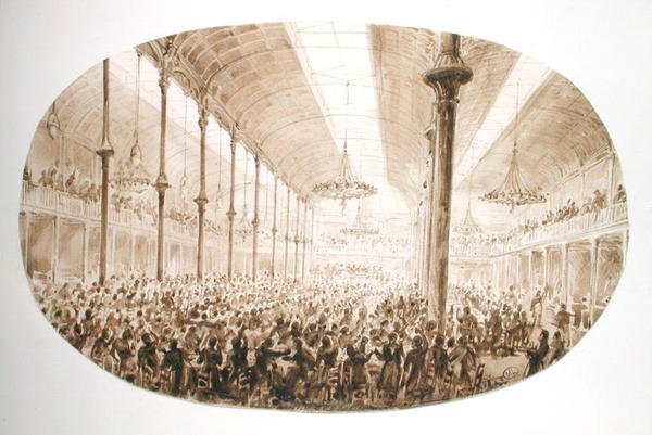 مأدبة ، ج .1865 بواسطة هيكتور هوورو
