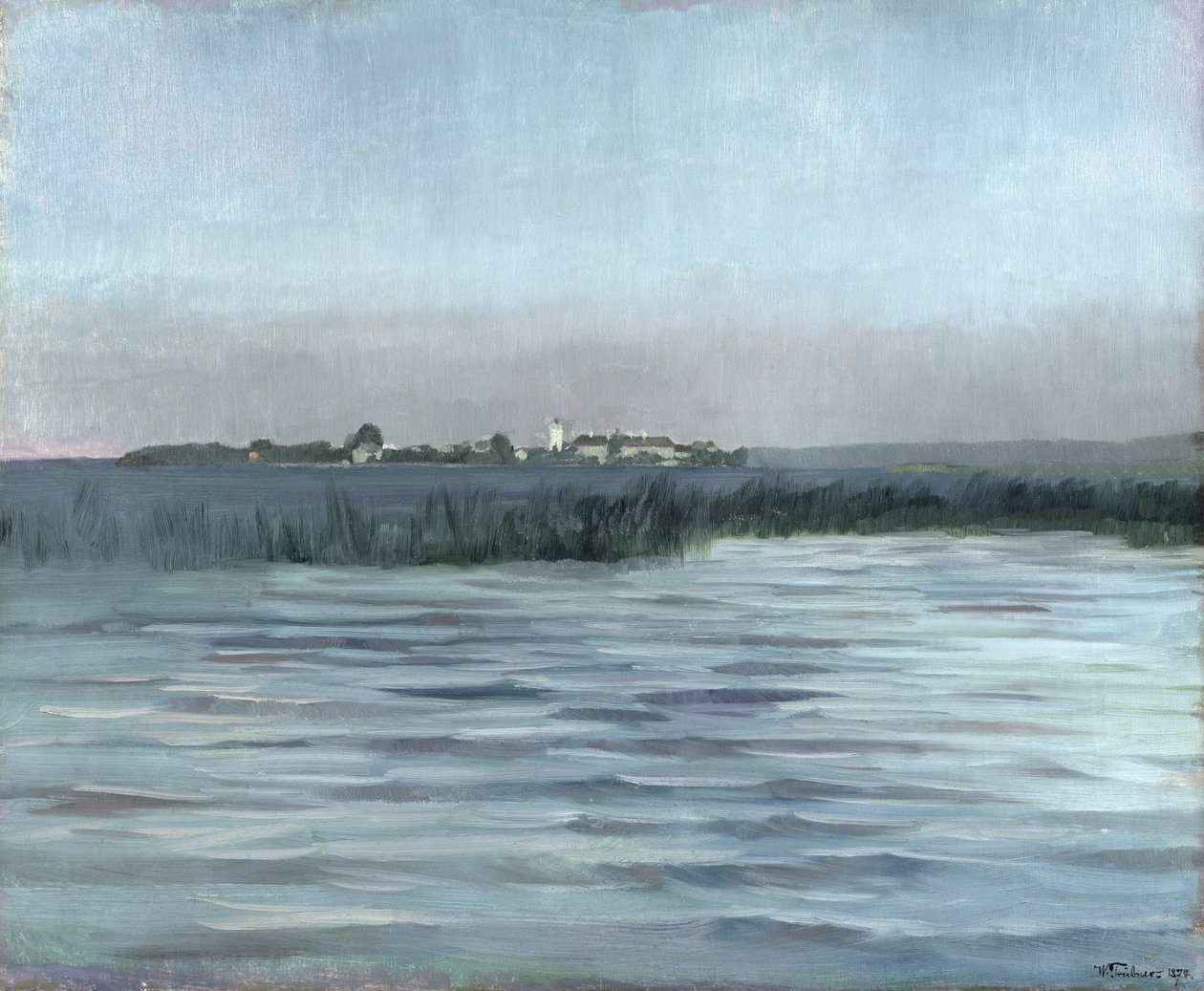 Chiemsee ، 1874 بواسطة هاينريش فيلهلم تروبنر