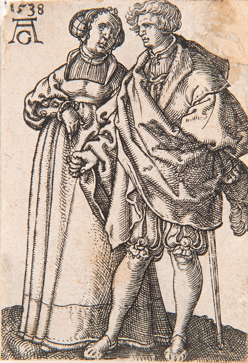 من سلسلة The Small Wedding Dancers 1538. بواسطة هاينريش ألدغريفير
