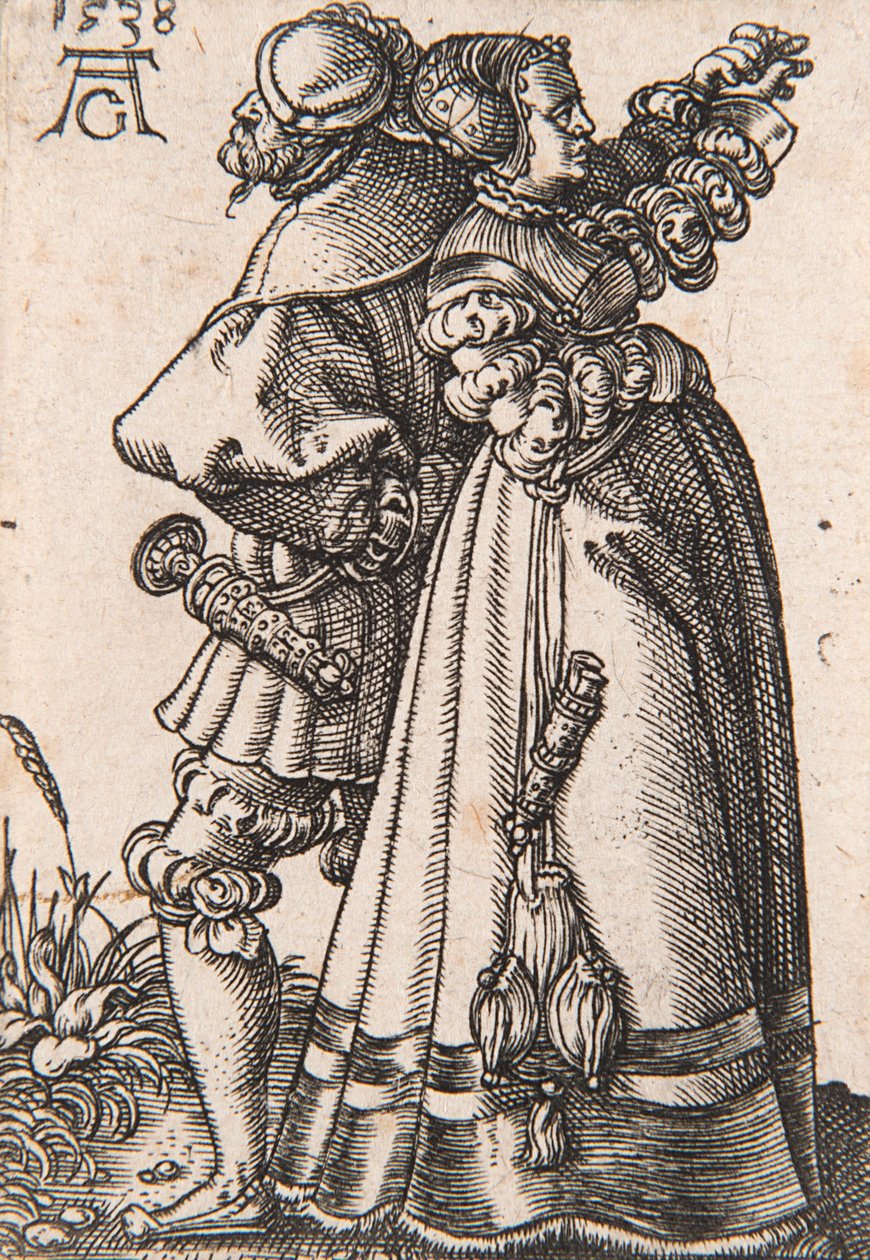 من سلسلة The Small Wedding Dancers 1538. بواسطة هاينريش ألدغريفير