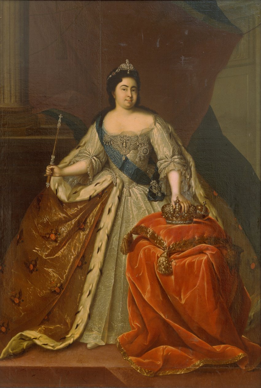 صورة الإمبراطورة كاثرين I. 1684-1727 بواسطة هاينريش بوتشولز