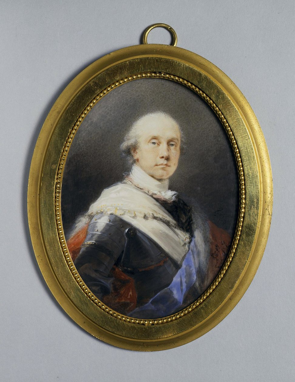 صورة للأمير كارل هاينريش فون ناساو سيجن 1743-1808 ، 1790. بواسطة هاينريش فريدريش فوجر