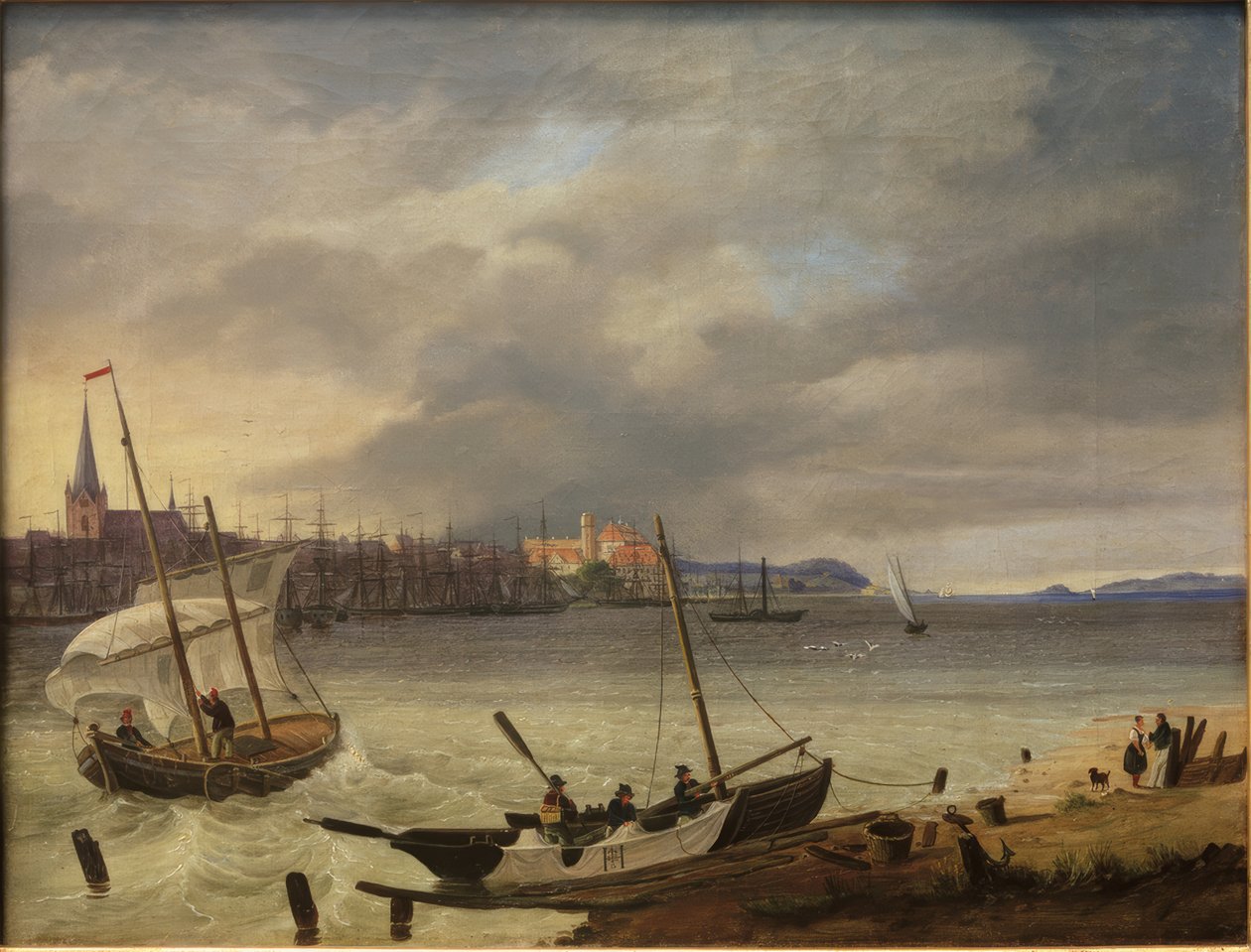 Kiel und die Kieler Förde بواسطة هاينريش هينتز