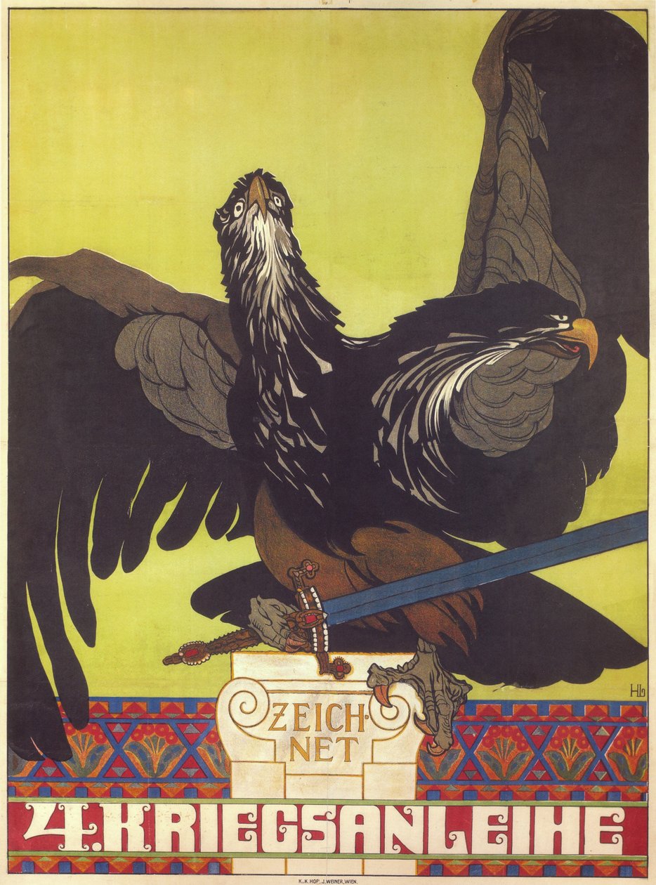 اشترك في قرض الحرب الرابع 1916 بواسطة هاينريش ليفلر