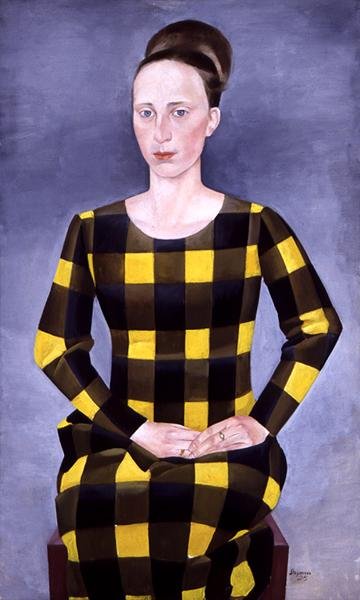 Ingeborg Stegeman ، nee Krause ، زوجة الفنان ، 1925 بواسطة هاينريش شتيجمان
