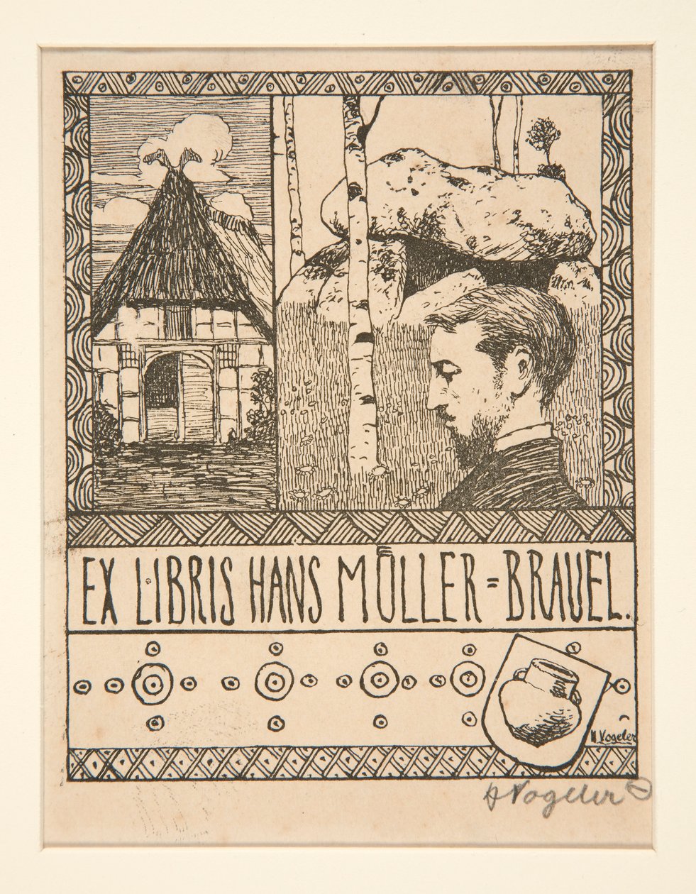 كتاب: Ex Libris Hans Mueller-Brauel بواسطة هاينريش فوجيلر