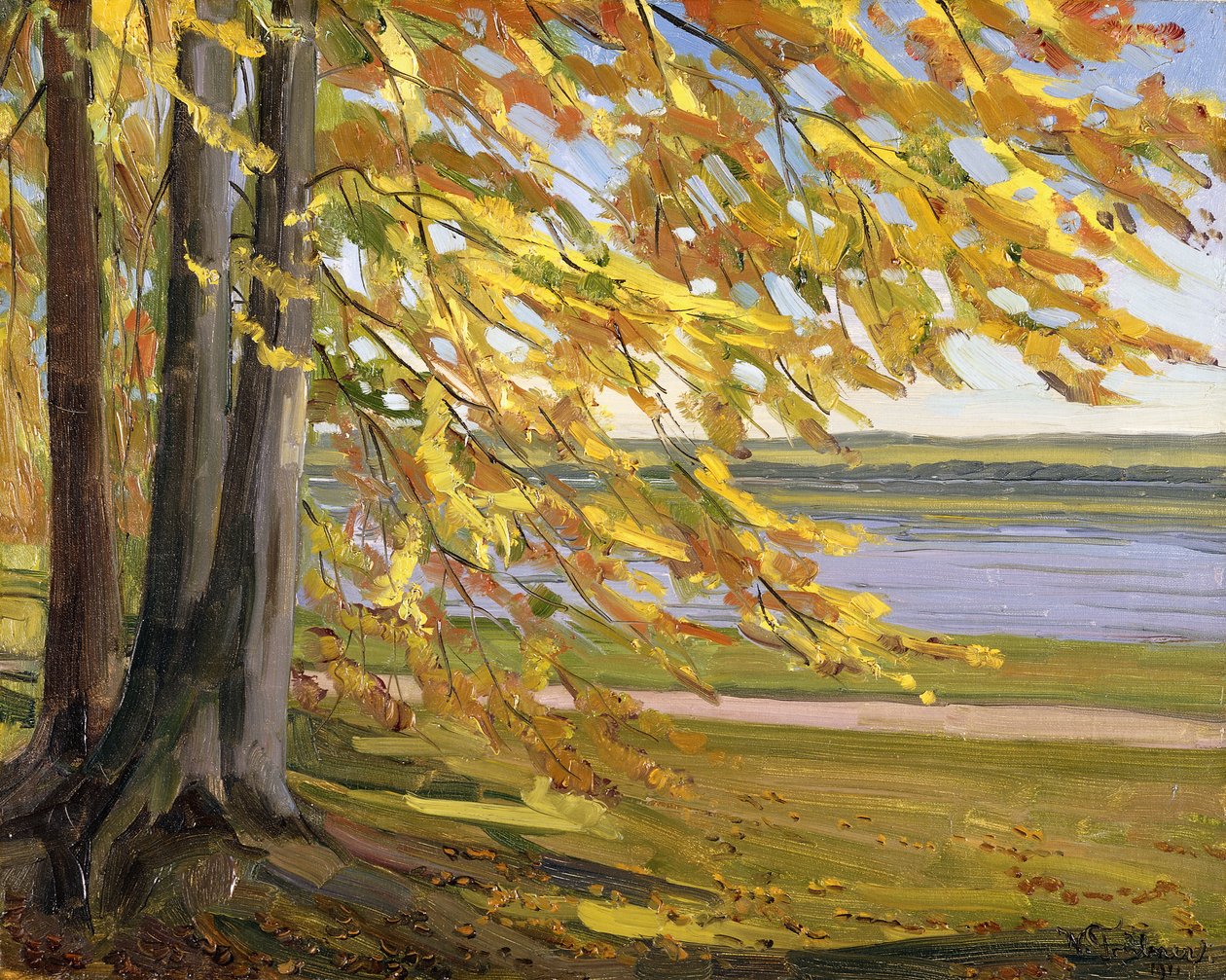 بحيرة شتارنبرج ؛ Starnberger See ، 1911 بواسطة هاينريش فيلهلم تروبنر