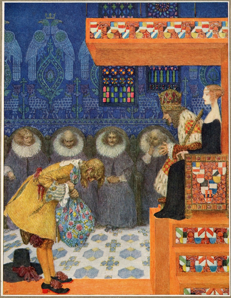 رفيق السفر من حكايات هانز كريستيان أندرسن ، حانة. 1911 بواسطة هاينريش و Urban Lefler