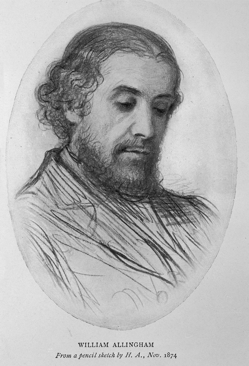 وليام ألنغام ، 1874 بواسطة هيلين ألينجهام