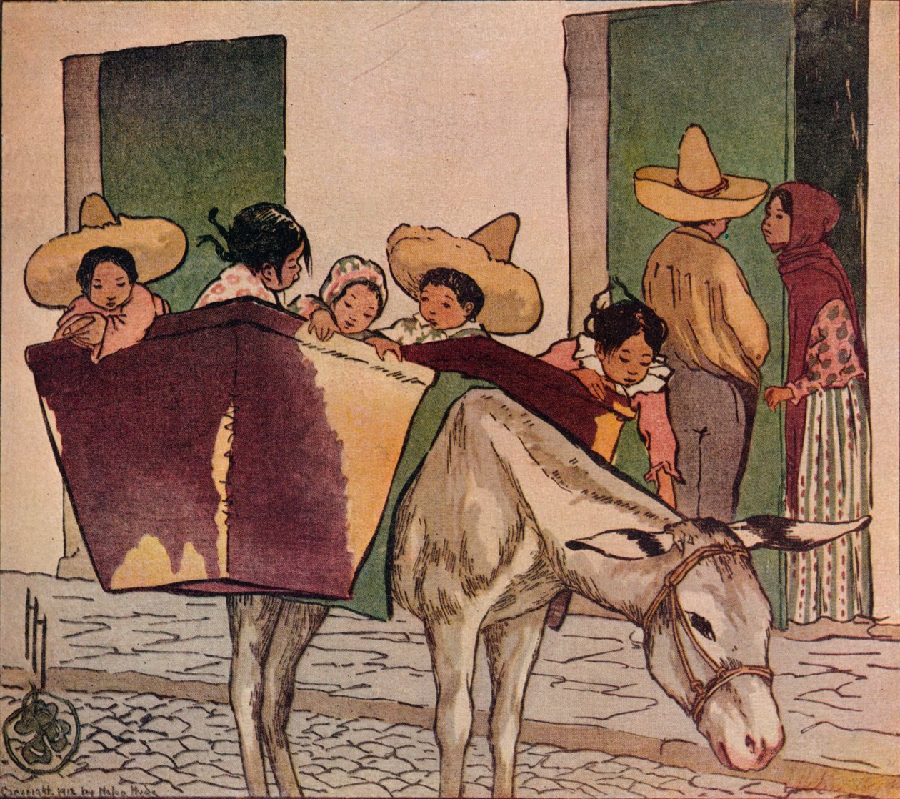 فاصل - حمار Breadmans ، 1912 بواسطة هيلين هايد