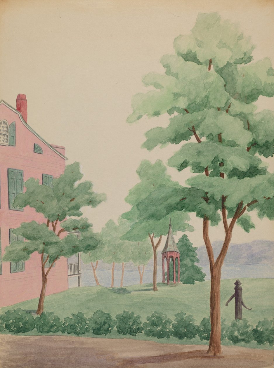 Schermerhorn Estate ، ج. 1936. بواسطة هيلين ميلر