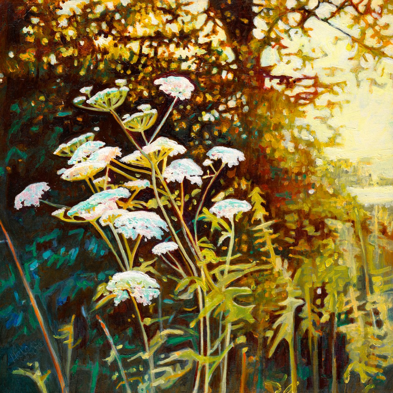 Golden Hedgerow II ، 2013 بواسطة هيلين وايت