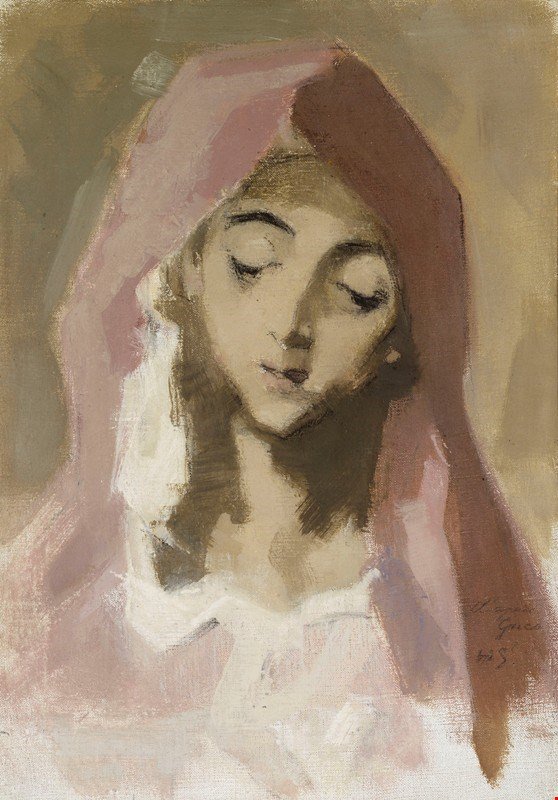 Madonna de la Charite ، El Grecon Mukaann الإنجليزية: Madonna de la Charite ، بعد El GreconSvenska: Madonna de la Charite ، efter El Grecon بواسطة هيلين شجيرفبيك