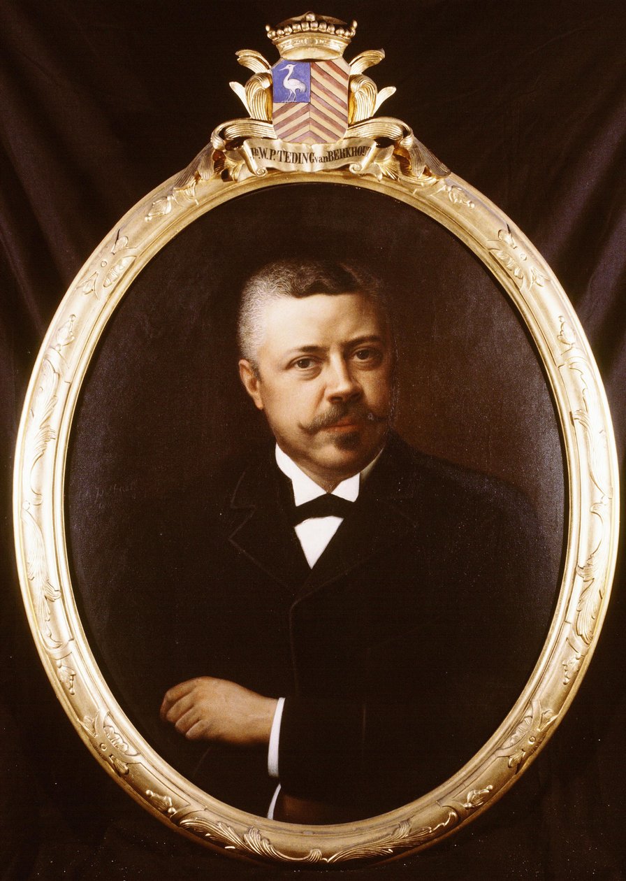 صورة النبيل ويليم فيليب تيدينج فان بيرخوت (1851-1905) ، عمدة هارلميرليدي و سباارنوود. بواسطة هندريك أنتون بوثاست