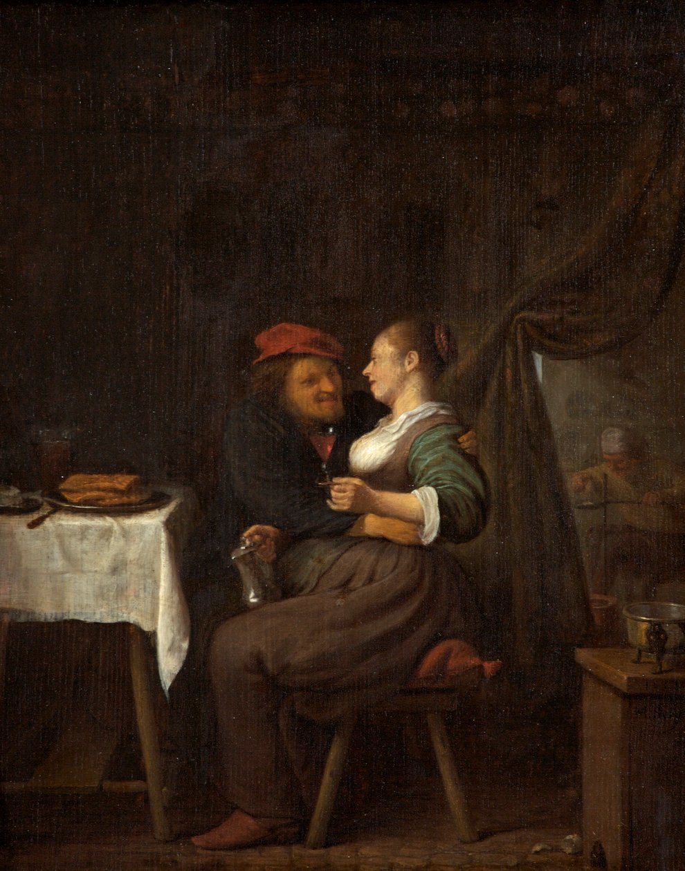 المغازلة الهولندية ، c.1661 بواسطة هندريك مارتينز سورغ