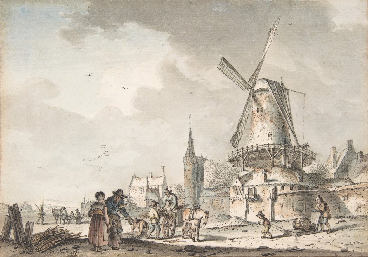 ديسمبر 1772. بواسطة هندريك ميجر