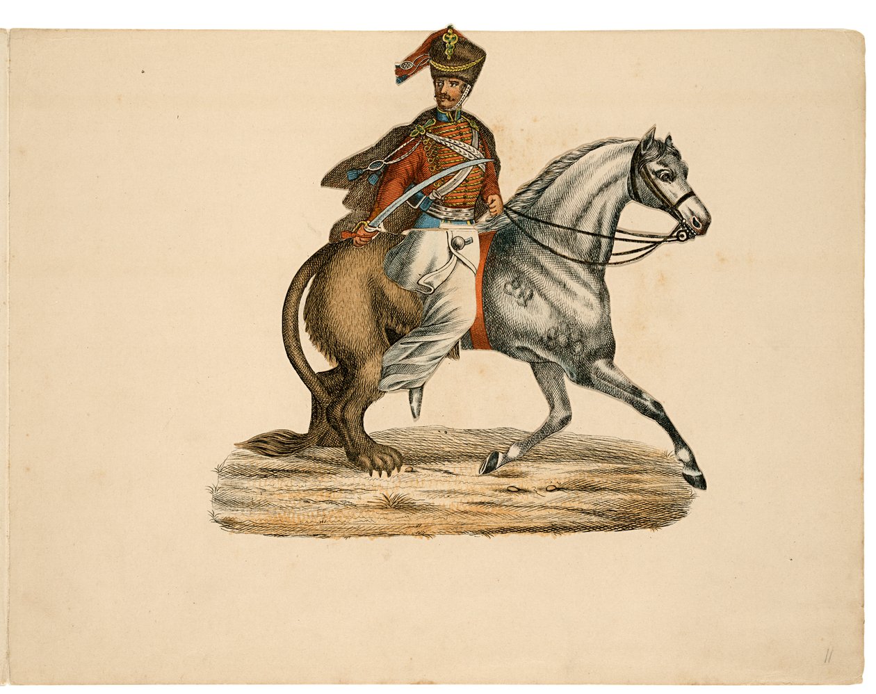 een beweegbaar prenteboek met rijmen (1856) بواسطة هندريك شيف