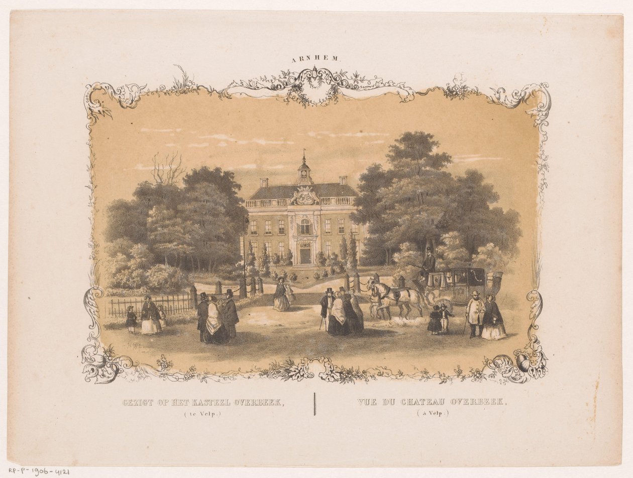 منظر لقلعة أوفربيك منظر لقلعة Overbeek (في Velp) (العنوان على الكائن) Arnhem (عنوان المسلسل على الكائن) بواسطة هندريك فيلهلموس الأخير