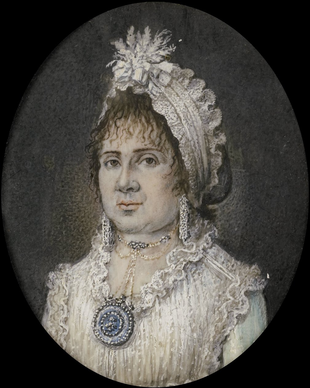 كاثرين تيريزيا ويبر (1760 / 61-1847). زوجة جوان تيتسينغ ، أمستردام بواسطة Hendrik van Overklift (ربما)
