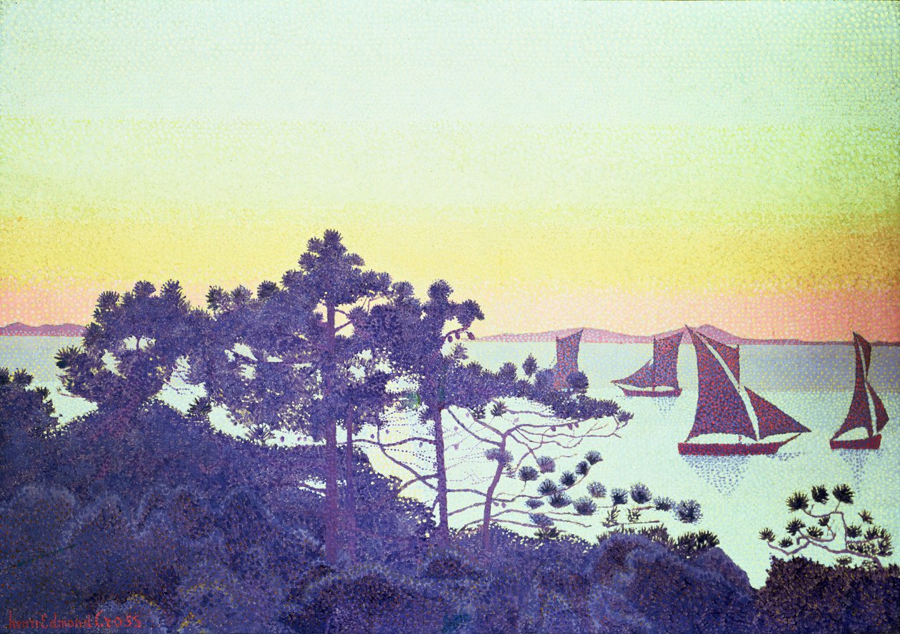 The Pointe de la Galere ، 1891-92 بواسطة هنري إدمون كروس