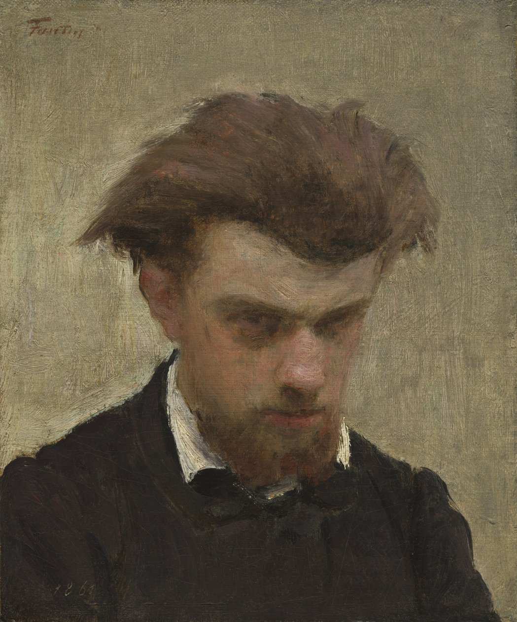 تصوير شخصي بواسطة Ignace Henri Jean Fantin Latour