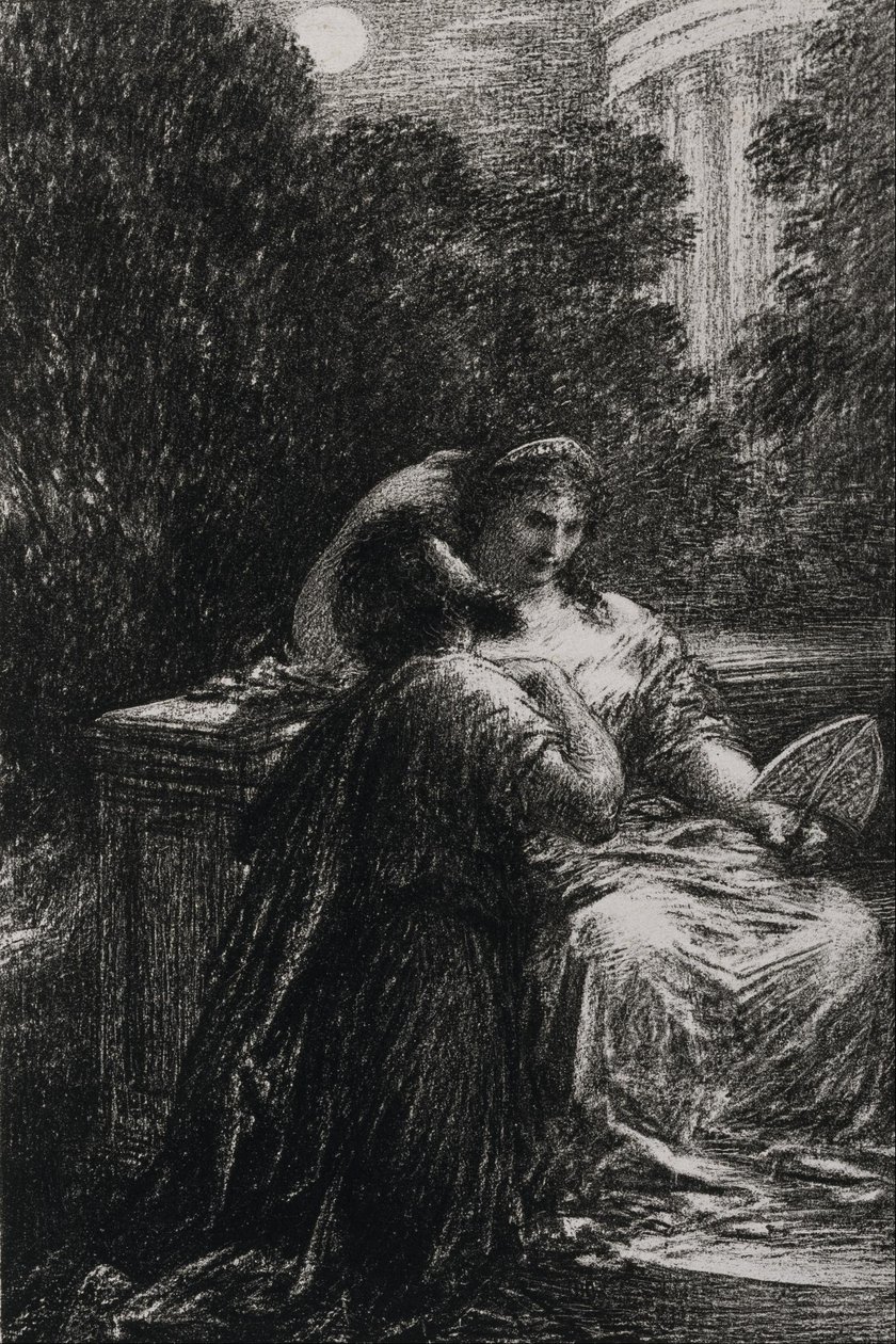أحصنة طروادة في قرطاج ، الفصل الثالث بواسطة Ignace Henri Jean Fantin Latour