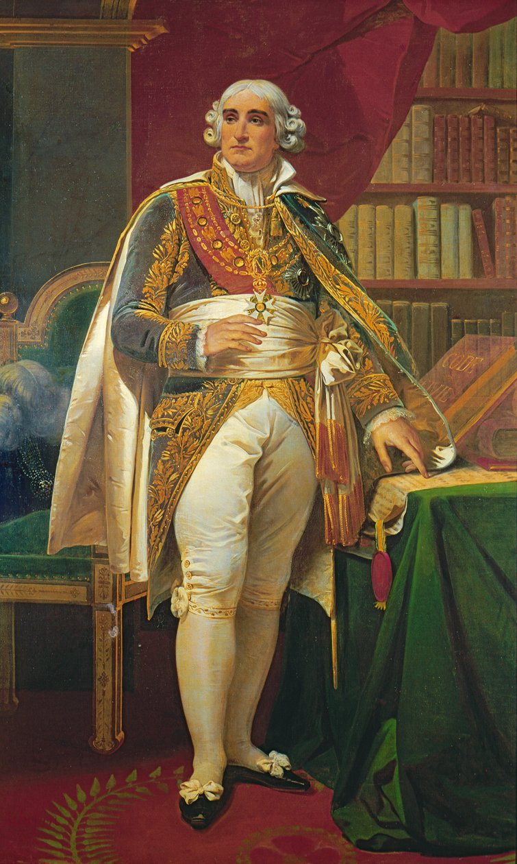 صورة جان جاك ريجيس دي كامباسيريس (1753-1824) بواسطة هنري فريدريك شوبن