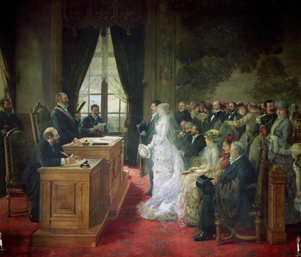 الزواج المدني ، 1881 بواسطة هنري جيرفيكس