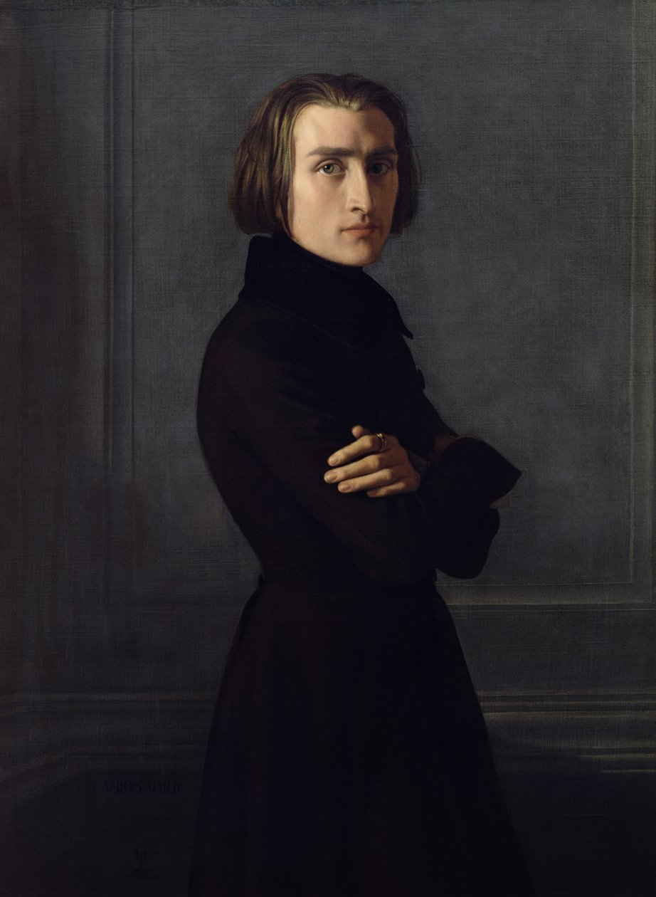صورة فرانز ليزت (1811-1886) 1839 بواسطة هنري ليمان