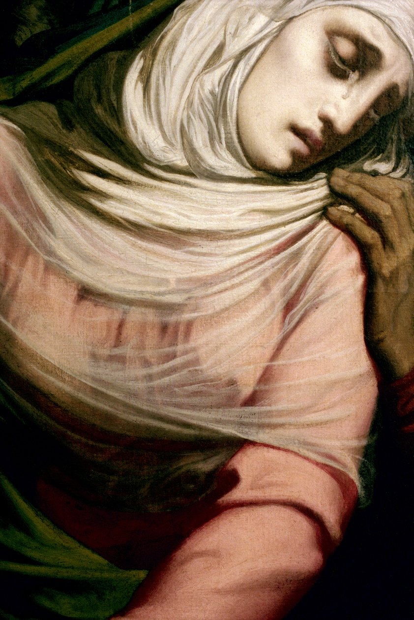 مريم العذراء عند سفح الصليب ، 1847 (التفاصيل) (انظر أيضًا 252682 و 252683) بواسطة هنري ليمان