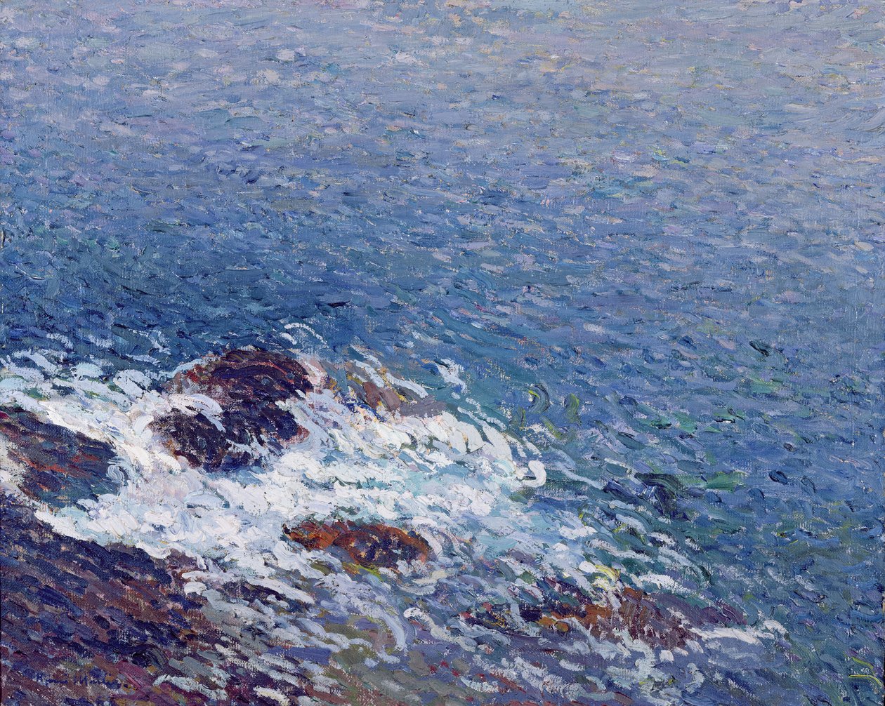 مساء في Collioure بواسطة هنري مارتن
