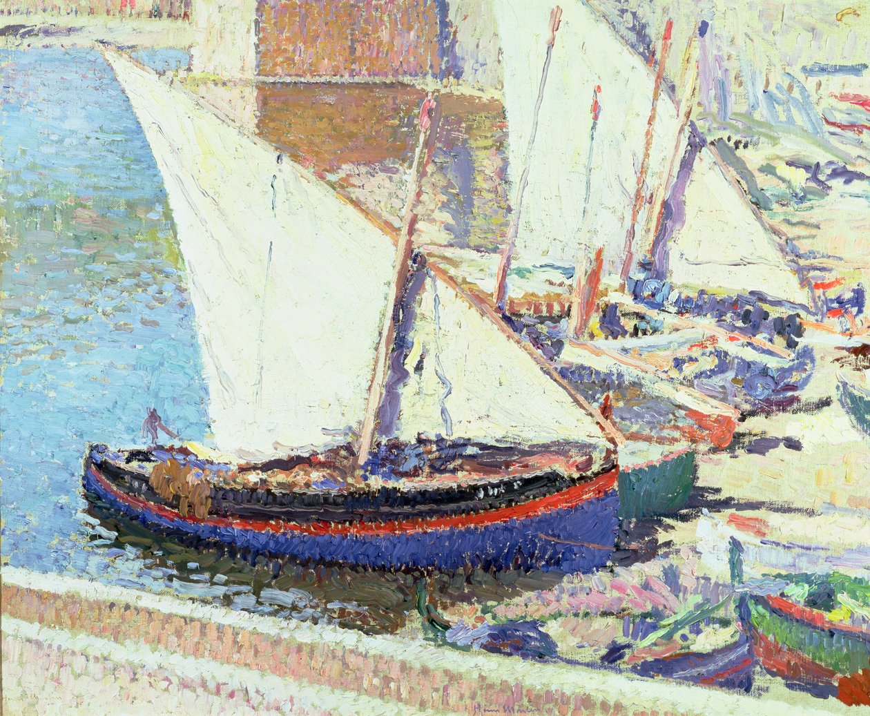 زوارق الصيد بواسطة هنري مارتن